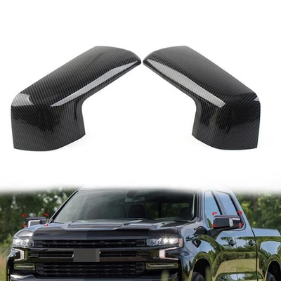 Cubierta de espejo retrovisor superpuesta para Chevrolet Silverado 1500 para GMC Sierra 1500 Foto 1 de 4