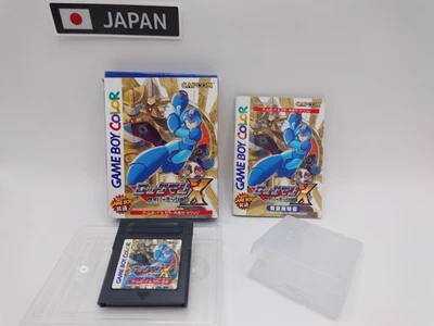 Rockman X: Cyber Mission [Nintendo Game Boy Color ]Mega Man X with box and - Image 1 of 4