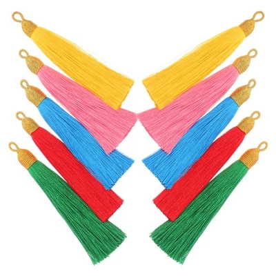  20 piezas borlas para hacer joyas pequeñas artesanías bolsa dijes colgante Foto 1 de 4