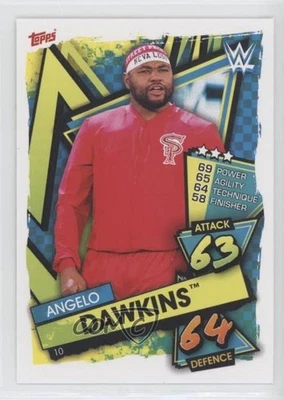 2021 Topps WWE Slam Attax WWE Superstars Angelo Dawkins #10 - Image 1 of 2