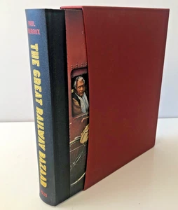 The Great Railway Bazaar Paul Theroux Folio Society 2013 Slipcase – Travel - Picture 1 of 18