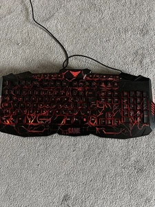 V-100 Backlight Gaming Keyboard - Picture 1 of 5