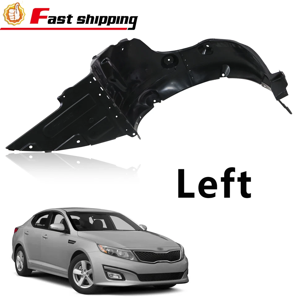 Forro de guardabarros interior para Kia Optima KI1248132 2014-2015 conductor delantero lado izquierdo derecho Foto 1 de 4