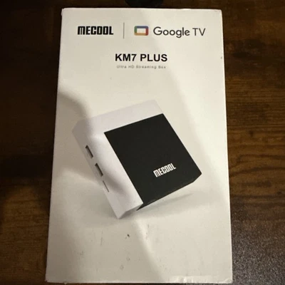 MECOOL KM7 Plus Ultra HD Streaming Box Google TV - Image 1 of 4