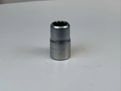 PROTO 5212,  3/8in.  3/8 Drive 12pt SAE Socket, USA Made - Image 1 of 4