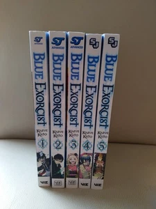 Blue Exorcist 1-5 Manga Books (Spanish) by Kazue Kato - Picture 1 of 2