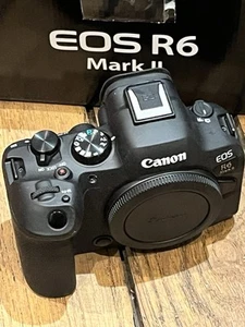 HS Canon EOS R6 Mark II Appareil Photo Hybride - Noir (Boîtier Nu) - Photo 1/6