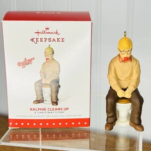 2015 Hallmark Andenken Ornament Ralphie räumt eine Weihnachtsgeschichte auf EUC - Bild 1 von 13