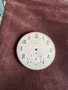 Reloj Bolsillo 12S Illinois Esfera Metal 1005 - Imagen 1 de 6