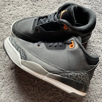 Nike Air Jordan 3 Retro Fear Pack 2023 (GS) Shoes Size 3Y DM0966-080 - Image 1 of 4