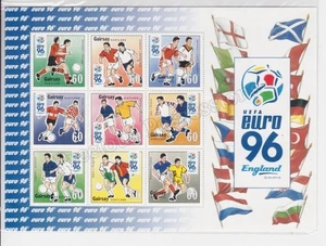 GB MNH MINT STAMP SHEET GAIRSAY SCOTLAND UEFA EURO 96 FOOTBALL CHAMPIONSHIP 1996 - Imagen 1 de 1