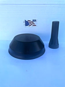 POLICE ANTENNA 2 LOT MAGNETIC  P71 IMPALA /Dodge Charger/Taurus - Picture 1 of 8