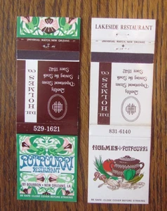 D.H. HOLMES DEPARTMENT STORE MATCHBOOK COVERS: NEW ORLEANS, LA MATCHCOVERS -A23 - Picture 1 of 3