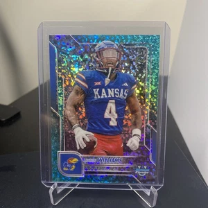 2025 Bowman Chrome U Football - Leshon Williams #146 Aqua Mini Diamond /325 - Picture 1 of 3