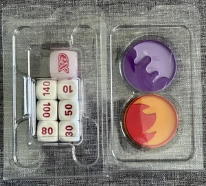 Pokemon White Flare Würfel und Marker - aus White Flare ETB - Bild 1 von 1