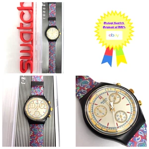 Swatch Chrono Award SCB108 1992 Vintage Orologio da polso Anni 90 NOS Anni 90 - Imagen 1 de 10