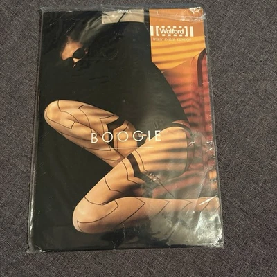 Medias de liga Wolford Boogie a rayas talla pequeña Foto 1 de 4