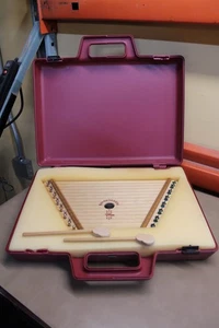 Dulcimer Lap Harp In Hard Case *USED* - Picture 1 of 5