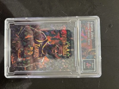 Спортивная коллекционная карточка Леброна Джеймса с космическими номерами #A4 - Изображение 1 из 2