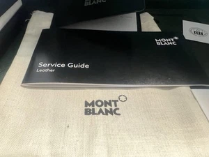 Montblanc Box Mappe Komplett mit Garantie Und Gegen Box 130038 - Bild 1 von 9