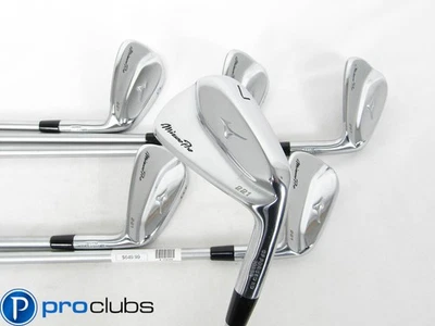 MIZUNO PRO 221 FORGED IRONS 5-PW STEEL KBS C-TAPER 120 STIFF FLEX #458368 - Image 1 of 4
