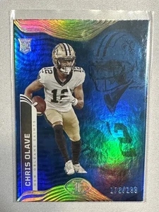 Chris Olave 2022 azul claro paralelo Panini Illusions[172/199][#69][RC][Saints] - Imagen 1 de 2