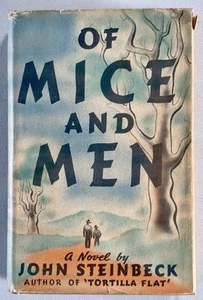 Of Mice and Men by John Steinbeck 1937 Covici Friede 1st Edition HC/DJ - Picture 1 of 13
