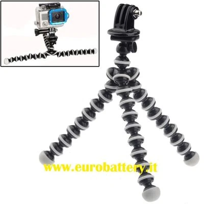 ST-105 Mini Tripod Bubble Treppiedi flessibile+supporto per GOPRO HERO 1 2 3 3+