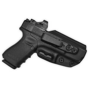 IWB TUCKABLE RED DOT READY + INTEGRATED CLAW Holster Fits Glock 26/27/33 - Picture 1 of 12