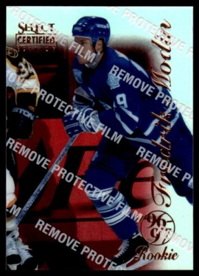 1997-98 Pinnacle Certified Mirror Red Frederik Modin RC #112 *Noles2148* - Image 1 of 2