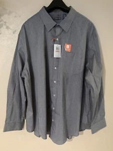 Camicia da uomo VAN HEUSEN Traveler taglia 3XL 20 - 20 1/2 macchiata scudo non grande e alta - Foto 1 di 5