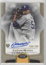 2020 Topps Tier One Break Out Auto /299 Andres Munoz #BOA-AMU Rookie Auto RC