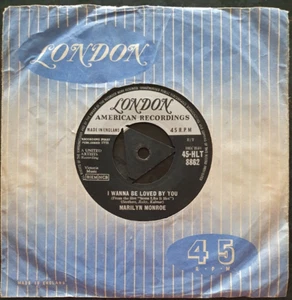 MARILYN MONROE - I Wanna Be Loved By You - London - HLT 8862 - NM - Picture 1 of 2