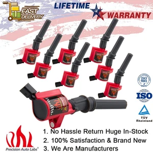 8pcs Ignition Coil Pack For Ford F150 F250 F550 Lincoln 4.6L 5.4L FD503 DG508 - Picture 1 of 20
