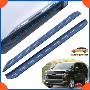 Fits for Chevrolet Tahoe 2021 2022 2023 2024 Side Steps Pedal Running Nerf Bar - Picture 1 of 13