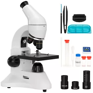 40X-2000X Compound Microscopes With Slides For Kid Students School Laboratory - Picture 1 of 6