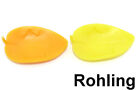 Cytrusowy żółty liść firmy Robinson, rzadki półfabrykat wykonany z żółtego materiału