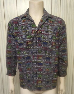 Fubu men's shirt M vintage signature collection 1992 - Picture 1 of 7