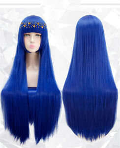 Anime Land Of The LustrouLapis Lazuli Purple Long Cosplay Hair Party Wig