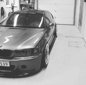 BMW E46 COUPE CABRIO MODELLE M3 CSL Style Stoßstange vorne + Lippe - Bild 1 von 6