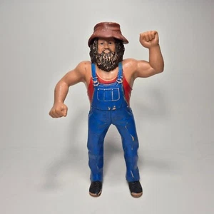 De colección 1984 WWF Titan Sports LJN 8" Superestrellas de Lucha Hillbilly Jim con Sombrero - Imagen 1 de 10