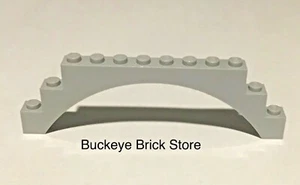   Lego Bögen 1x12x3 hellbläulich grau BOGEN Menge eines Teils 6108  - Bild 1 von 1