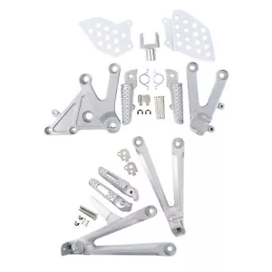 Soporte de montaje de estriberas para conductor y pasajero apto para Honda CBR600RR 2005-2006 - Imagen 1 de 16