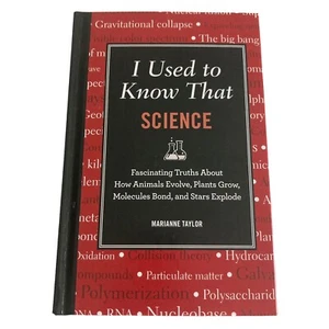 I USED TO KNOW THAT SCIENCE By Marianne Taylor Hardcover BRAND NEW - Foto 1 di 19
