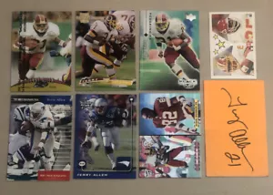 Terry Allen Super Bowl XXIX South Florida NFL Card Show Autograph Ticket #105 + - Picture 1 of 12