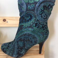 diba paisley boots