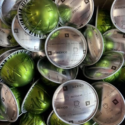 Nespresso Vertuo, Mexico Master Origins Coffee Pods, 50 ct LOOSE/BULK