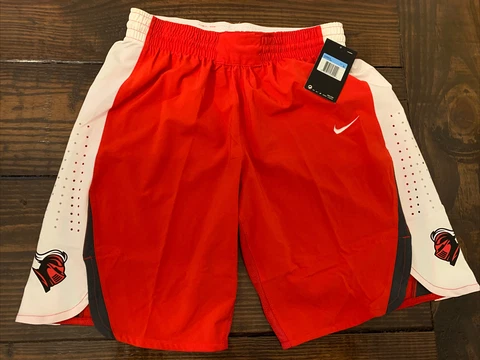 Nike Rutgers Scarlet Knights Womens Hyperelite Dri-Fit Basketball Shorts Size M Cover