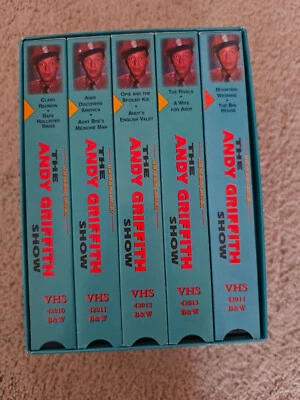 VHS TV Series The Andy Griffith Show 5 Pack 1996 - Image 1 of 2