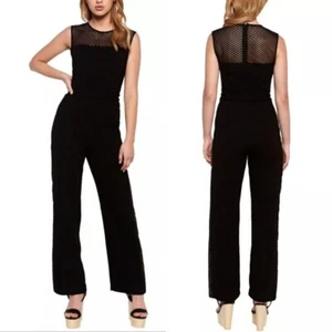 Bardot Brooke Mesh Jumpsuit Women's 10 Cocktail Classic Elegant Evening Glam - Picture 1 of 16